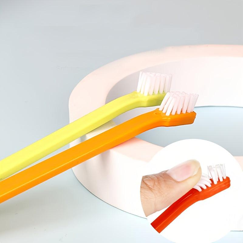 2pcs Solid Dog Toothbrush for Dental Care