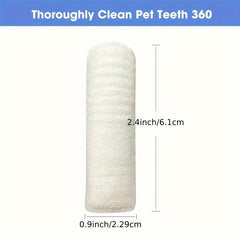 Dog Finger Toothbrush Pet Finger Brush For Teeth Cleaning
