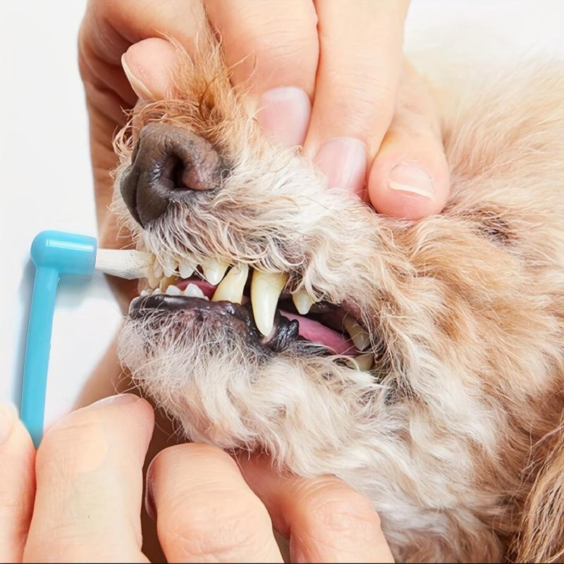9pcs Dog Cat Toothbrush Set Soft Bristle Finger Toothbrushes