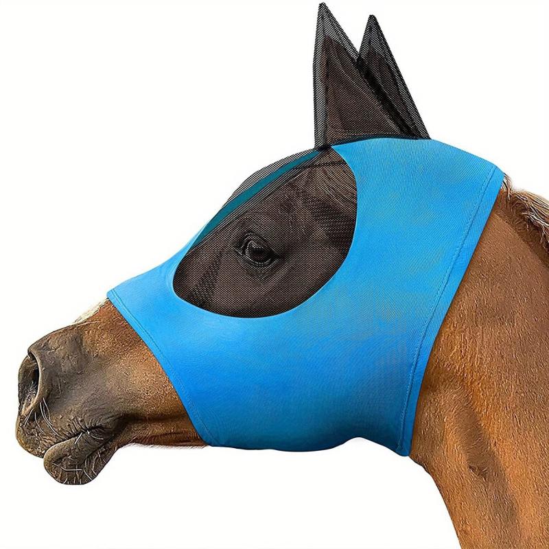 Fine Mesh Horse Fly Mask Anti-mosquito Breathable Comfortable Horse Mask