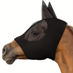 Fine Mesh Horse Fly Mask Anti-mosquito Breathable Comfortable Horse Mask