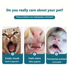 Pet Toothbrush Soft Bristle Dog Oral Cleaning Toothbrush