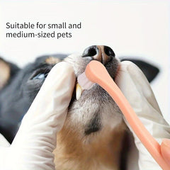 Pet Toothbrush Soft Bristle Dog Oral Cleaning Toothbrush