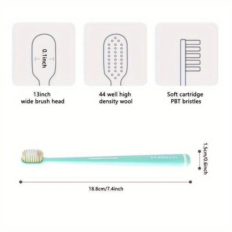 Pet Toothbrush - Soft Dog Brush for Dental Care