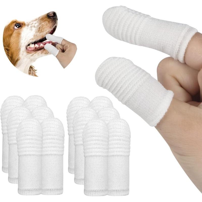 Dog Finger Toothbrushes Pack - Oral Cleaning for Dog Cats