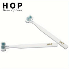 Pet Double Head Toothbrush Dog Oral Cleaning Brush Soft Bristle Dental Care