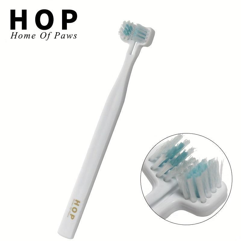 Pet Double Head Toothbrush Dog Oral Cleaning Brush Soft Bristle Dental Care
