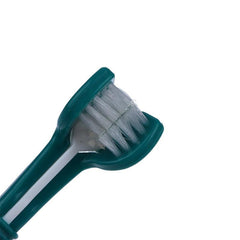 1pc 3-Sided Dog Toothbrush for Clean Teeth & Fresh Breath