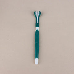 1pc 3-Sided Dog Toothbrush for Clean Teeth & Fresh Breath