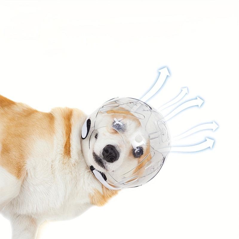 Pet Space Ball Hood Dog Headgear Elizabeth Circle Dog Head Cover