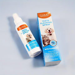 Pet Oral Cleaner Spray Freshens Breath Removes Stains