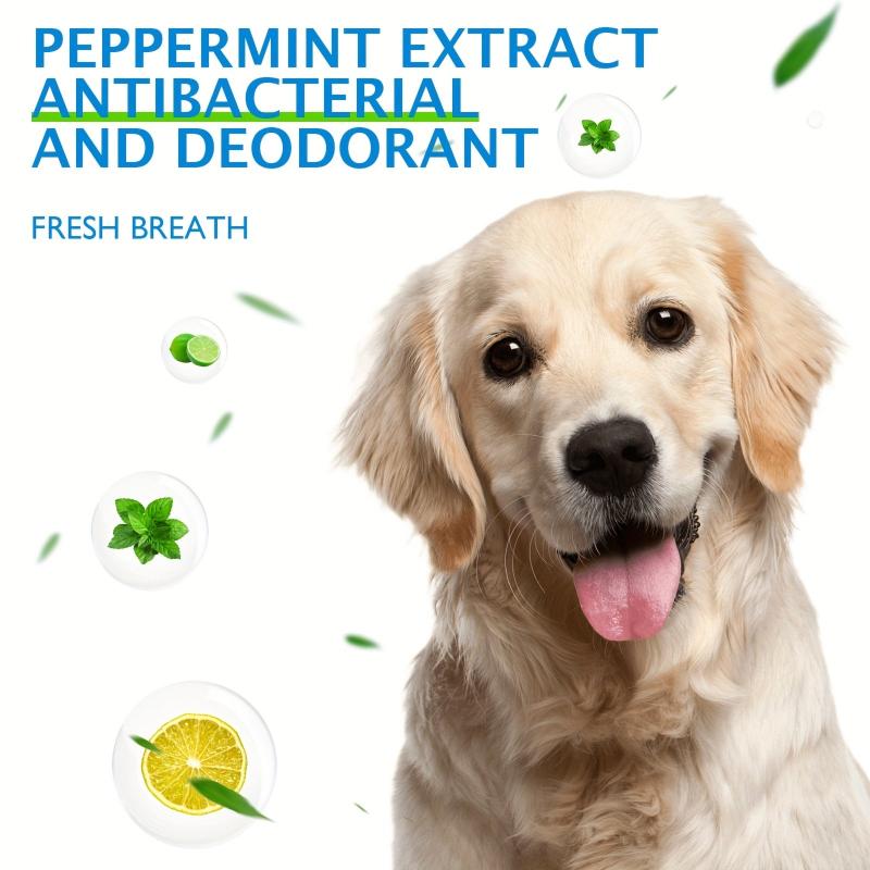 Pet Oral Cleaner Spray Freshens Breath Removes Stains