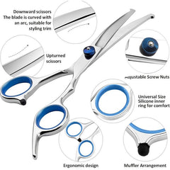 6 Inch Pet Grooming Scissors for Thinning & Curving Hair