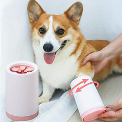 Portable Pet Foot Cleaning Cup for Dog and Cat Grooming