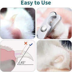 Pet Mini Nail Scissors for Cats and Dogs - Small Claw Clippers