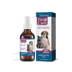 Pet Mouth Cleaning Spray For Dogs And Cats - Tartar & Bad Breath Remover