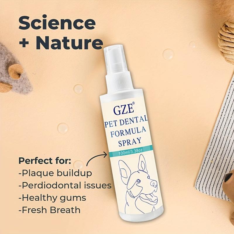 Dog Dental Care Spray 100ml Freshens Breath