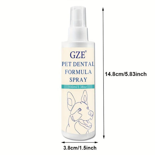 Dog Dental Care Spray 100ml Freshens Breath