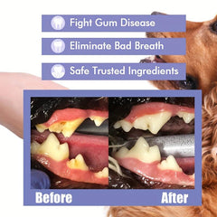 Teeth Cleaning Spray For Cats & Dogs 60ml - Removes Plaque