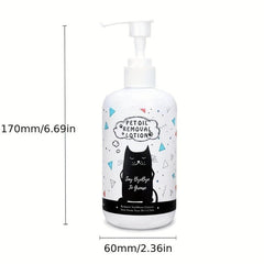 Cat Removal Lotion Chin & Tail Hair Protection