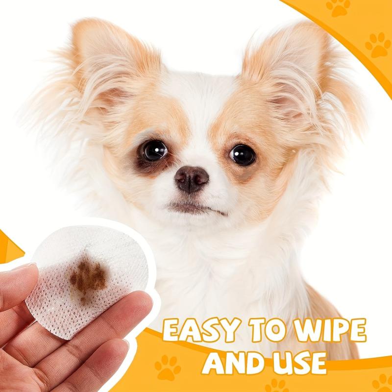 120pcs Pet Eye Wipes Gentle Tear Stain Wipes For Dogs And Cats