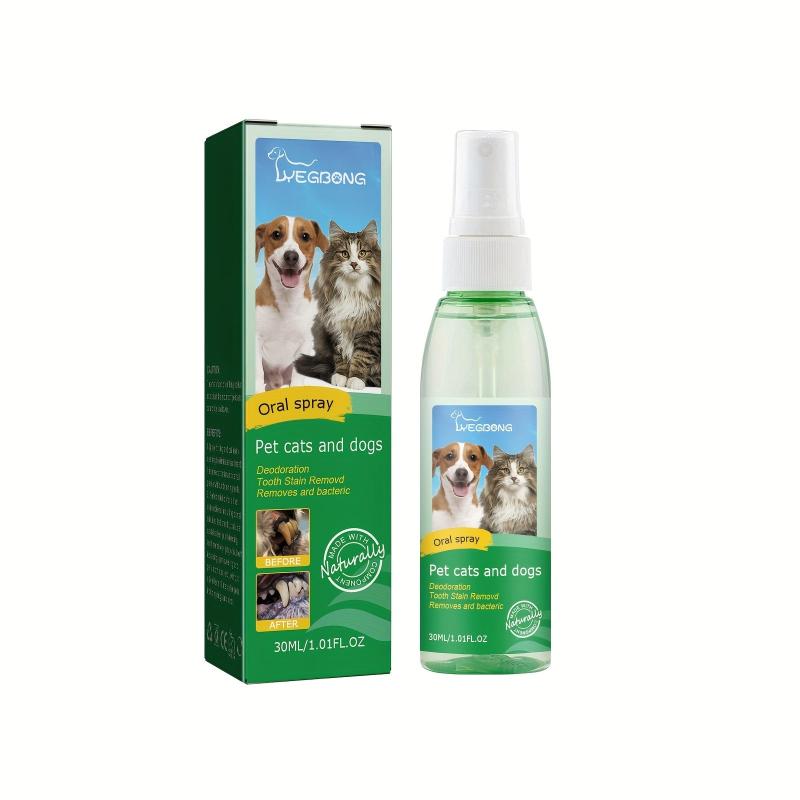 Pet Dental Spray for Dogs & Cats - Oral Care Teeth Cleaning Spray