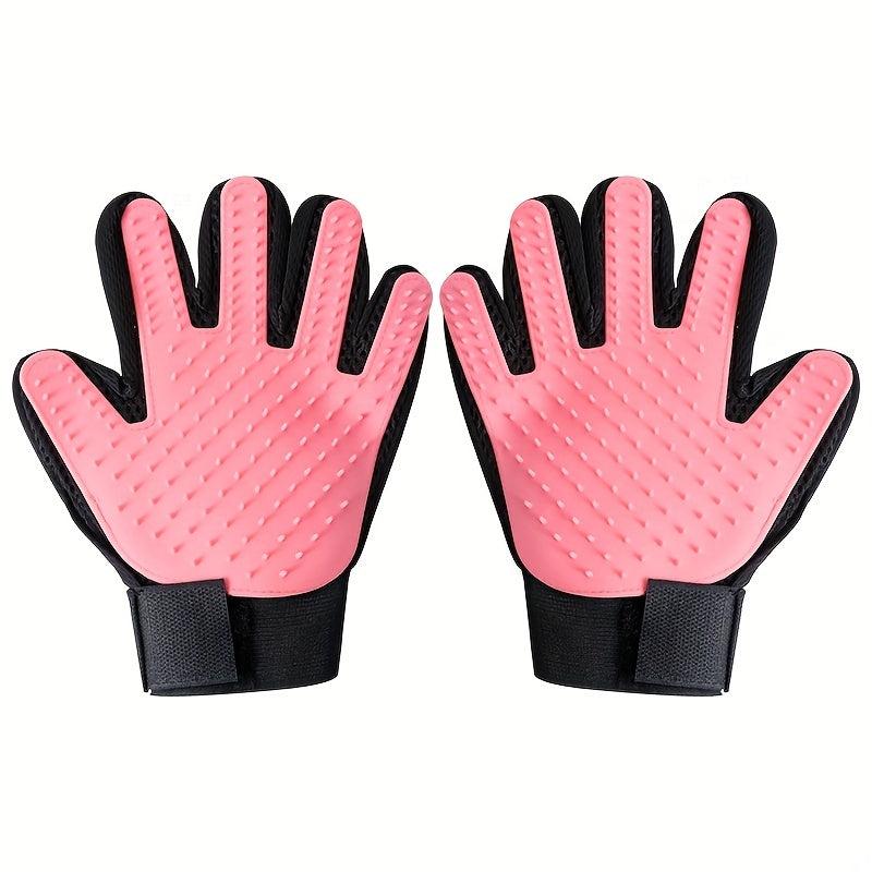 Dog Hair Removal Glove Slicker Brush for Grooming