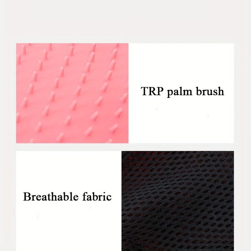Dog Hair Removal Glove Slicker Brush for Grooming