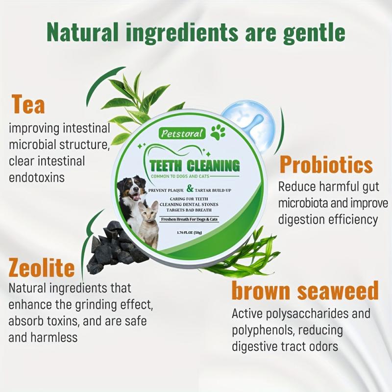 Pet Teeth Cleaning Powder for Dog Dental Stones