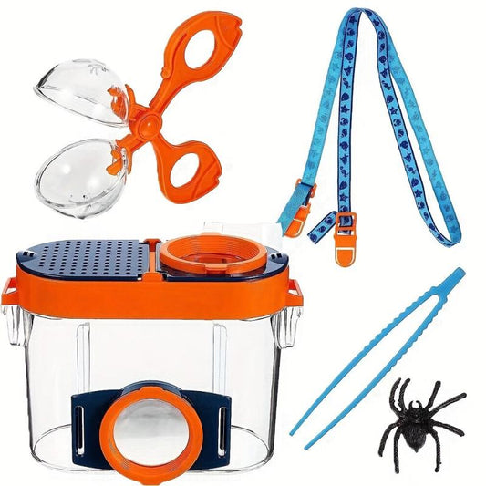 Insect Viewer Box with Magnifying Glass - Educational Exploration Tool