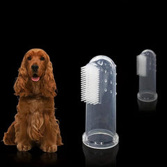 Soft Pet Toothbrush for Dogs and Cats - Tooth Care Dog Toothbrush