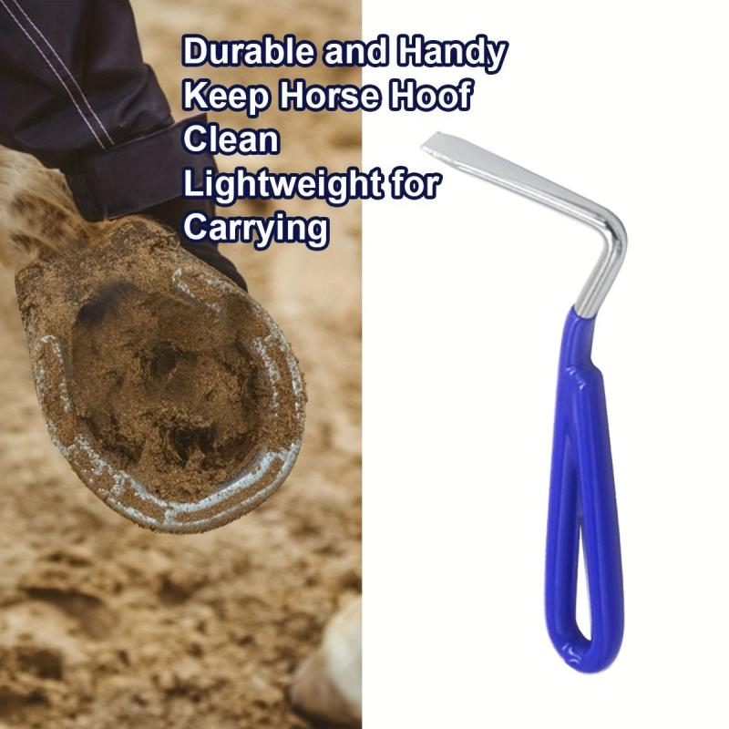 Hoof Steel Pick Horseshoe Cleaning Tools Horse Livestock Supplies