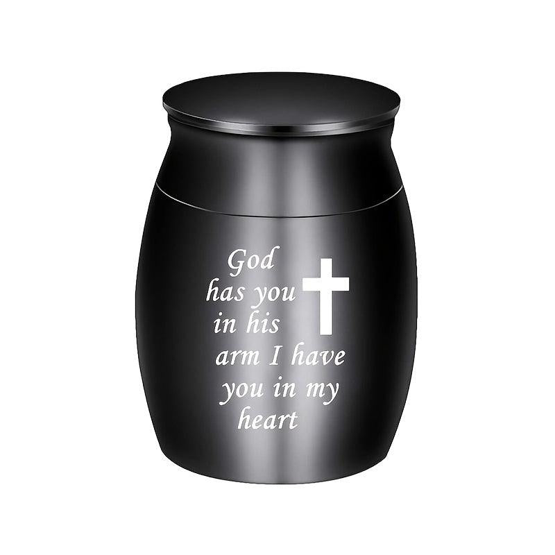 Small Cremation Urn Jar Holder Keepsake For Human Pet Ashes Memorial