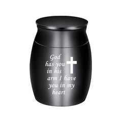 Small Cremation Urn Jar Holder Keepsake For Human Pet Ashes Memorial