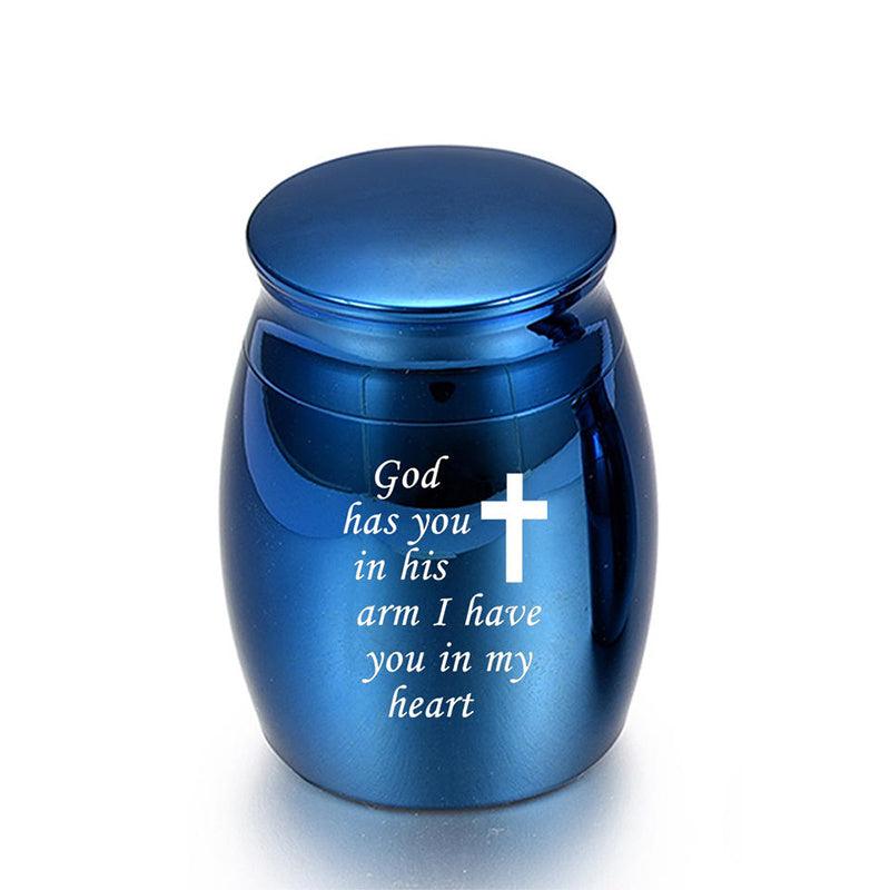 Small Cremation Urn Jar Holder Keepsake For Human Pet Ashes Memorial