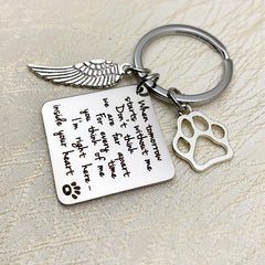 Pet Memorial Keychain Remember Your Beloved Pet Always