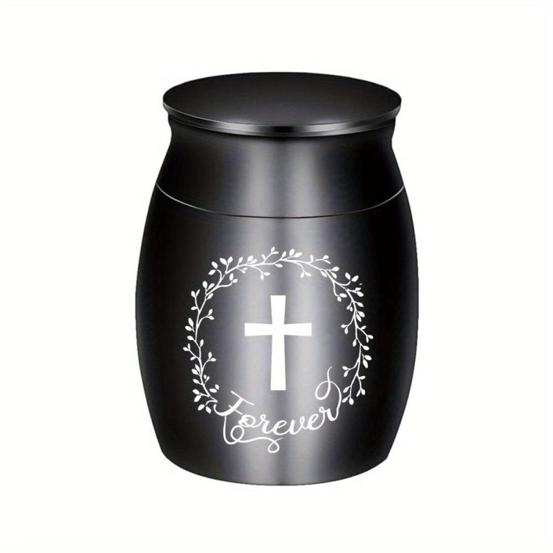 Small Keepsake Urns for Human Pet Ashes Aluminum Alloy Memorial Ashes Holder
