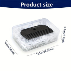 Silicone Rubber Bands & Comb Set for Horses