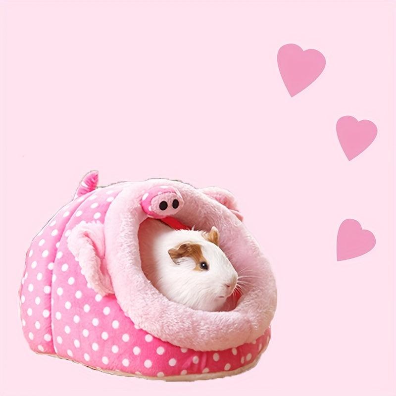 Washable Guinea Pig Hideout House Cozy Habitat Toy