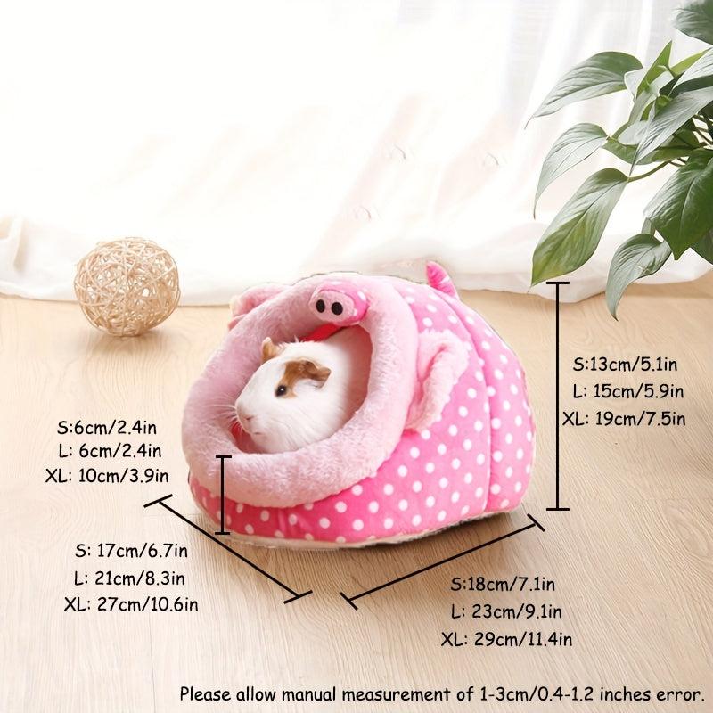 Washable Guinea Pig Hideout House Cozy Habitat Toy