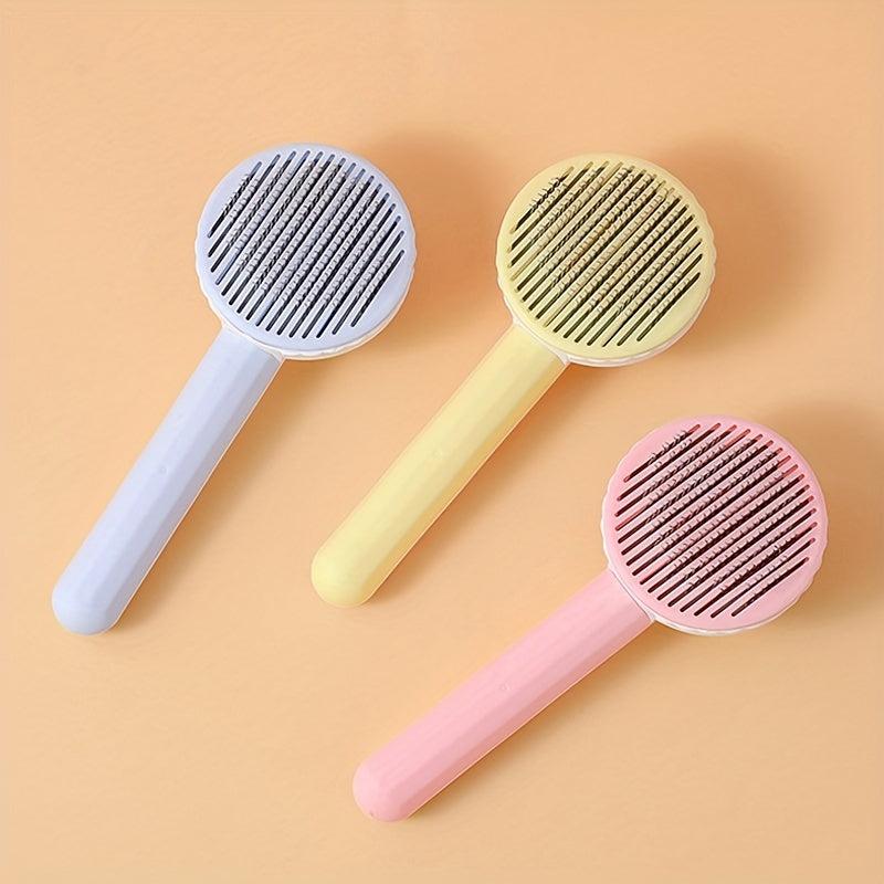 Cat Grooming Brush Comb for Kittens and Puppies - Pet Shedding Tool