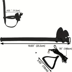 Adjustable Bird Harness & Leash for Safe Flight Training