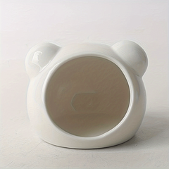 Ceramic Pet Water Dispenser and Hideout Hut Automatic Drinking Fountain