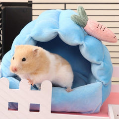 Hamster Cozy Nest Cotton Small Pet Warm Bed Winter Supplies