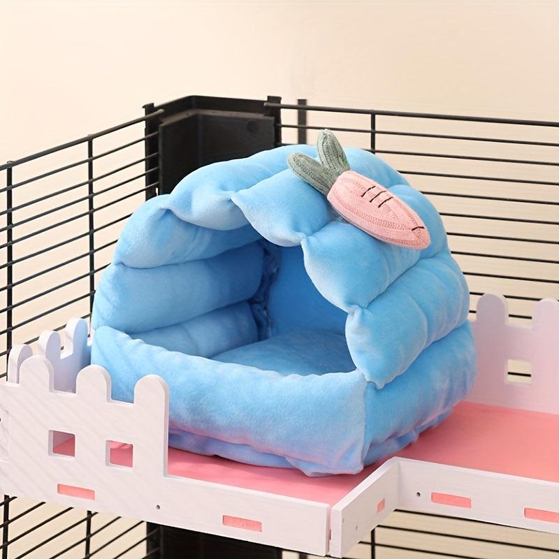 Hamster Cozy Nest Cotton Small Pet Warm Bed Winter Supplies