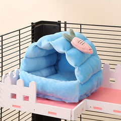 Hamster Cozy Nest Cotton Small Pet Warm Bed Winter Supplies