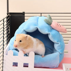 Hamster Cozy Nest Cotton Small Pet Warm Bed Winter Supplies
