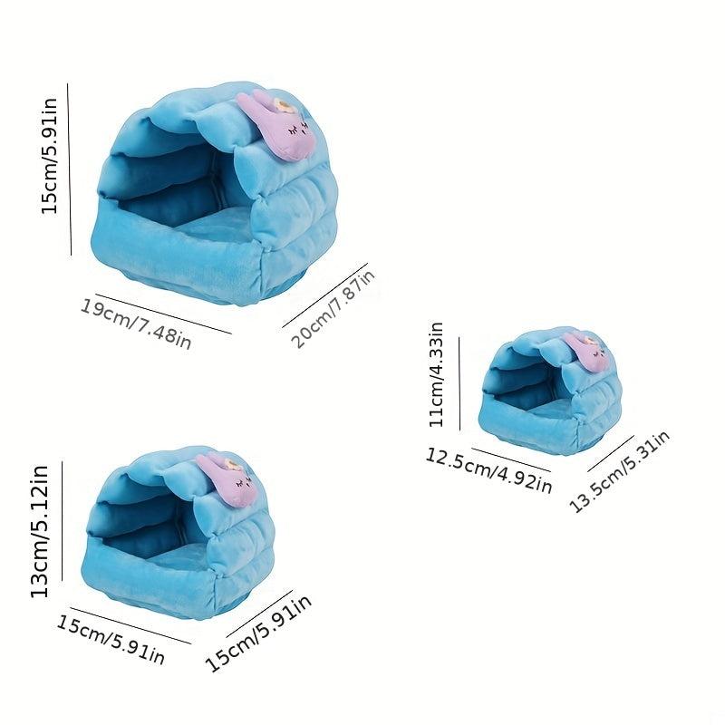 Hamster Cozy Nest Cotton Small Pet Warm Bed Winter Supplies