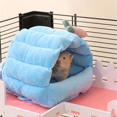 Hamster Cozy Nest Cotton Small Pet Warm Bed Winter Supplies