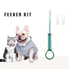 Pet Medicine Feeder Pill And Syringe For Dogs And Cats